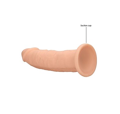 Silicone Dildo Without Balls - 22,8 cm - Flesh